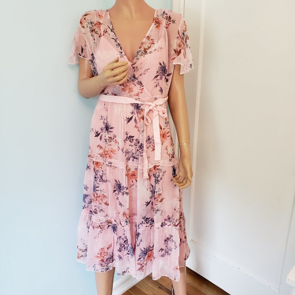 NWT Sundance FLORALMLTI Beautiful Floral Dress. - Picture 16 of 17
